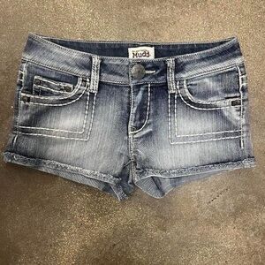 VTG Y2K Mudd Low Rise Mini
Denim Shorts
